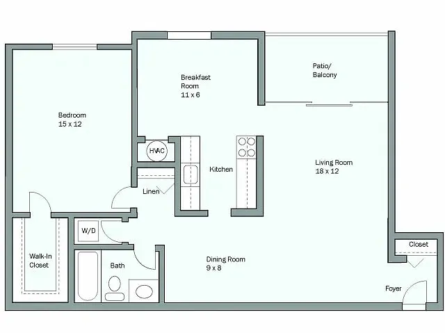 Floor plan Ashford - Gardens