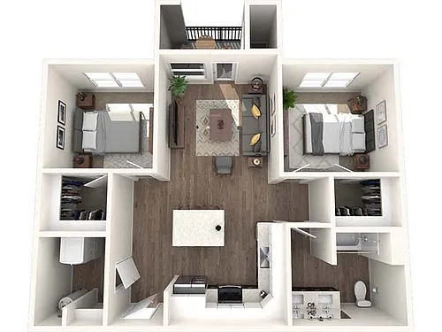 Floor plan Larkspur Central