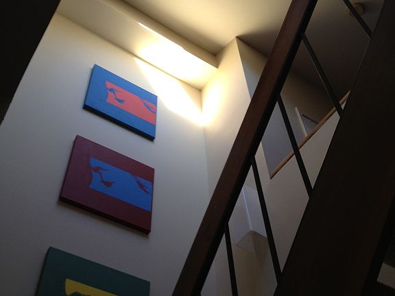 Stairs to loft