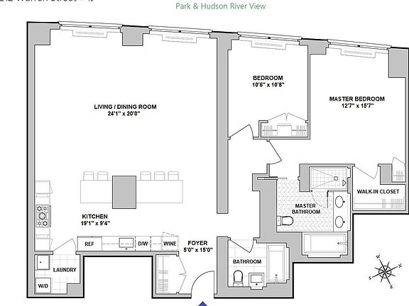 2nd image of 212 Warren St APT 4J