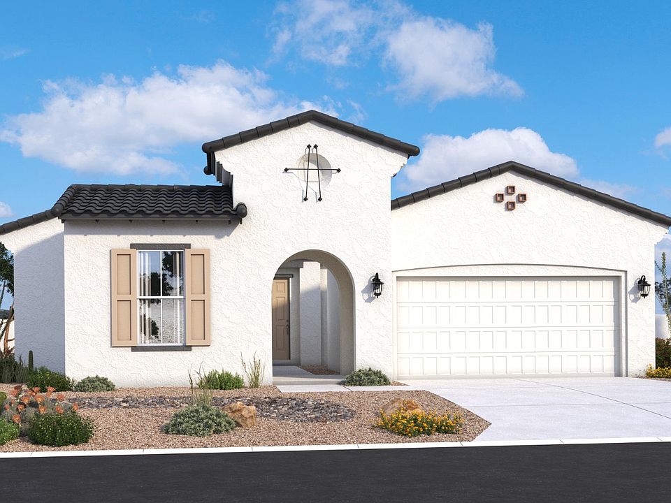 Cinnabar - Elevation A - Spanish Colonial