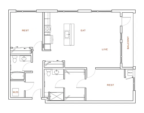 Floor plan D5