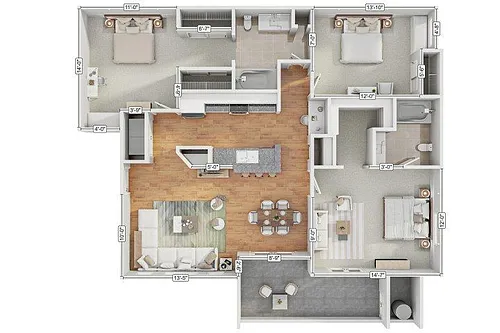 Floor plan 3A2