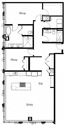 Floor plan 5302-5502