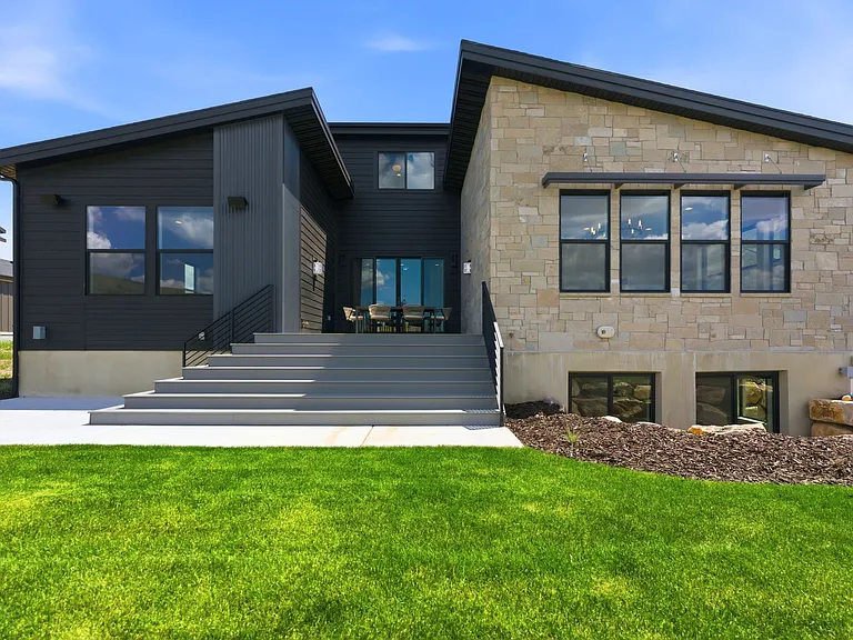 Back of home