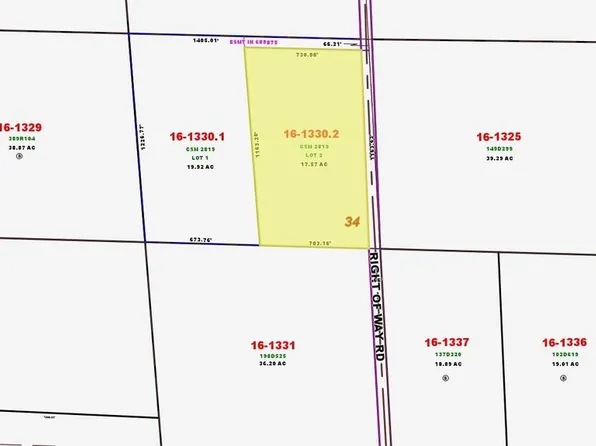 Lt0 RIGHT OF WAY ROAD, Porterfield, WI 54159