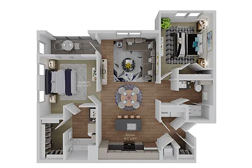 Floor plan The Executive + (Classic B2+)