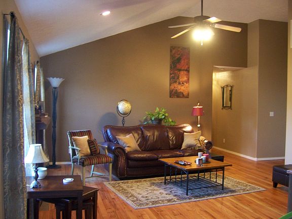 View of Living Room from dining area