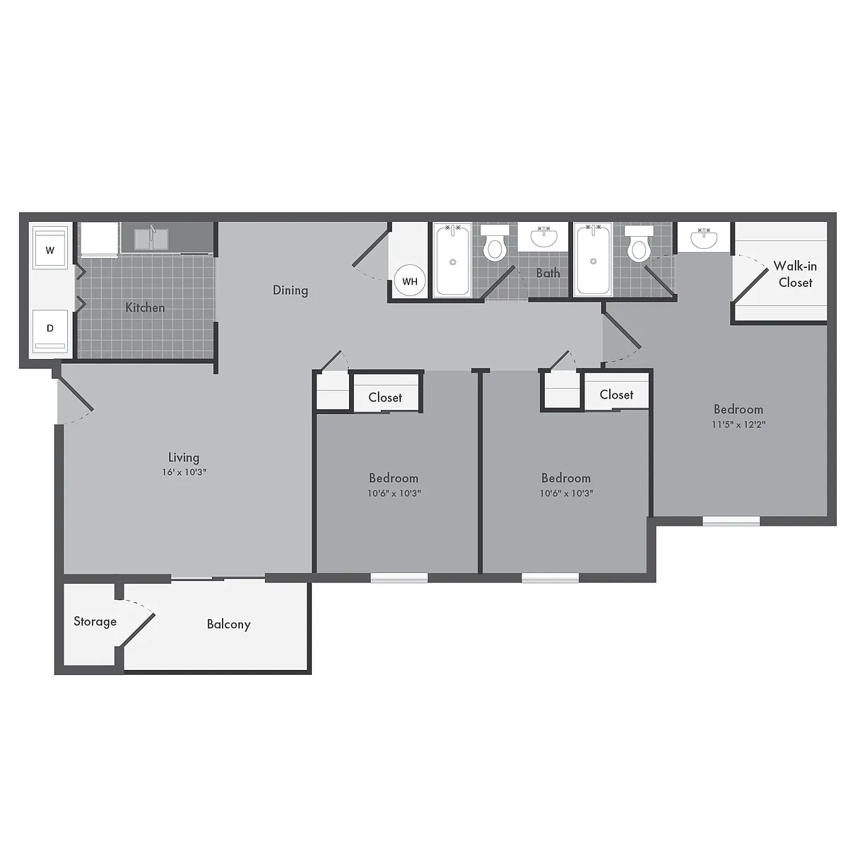 Floor plan The Braeburn
