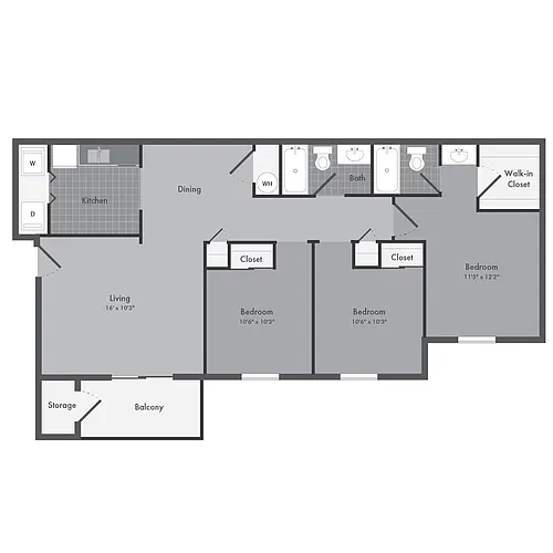 Floor plan .The Braeburn