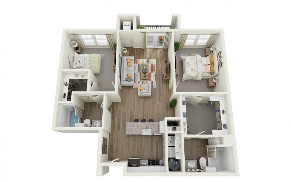 Floor plan The Bluebell