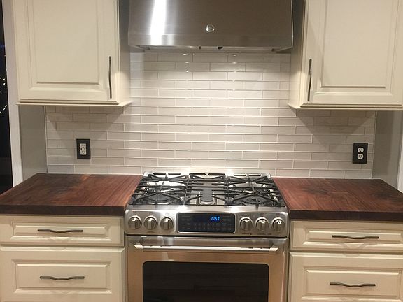 Butcher-block countertop