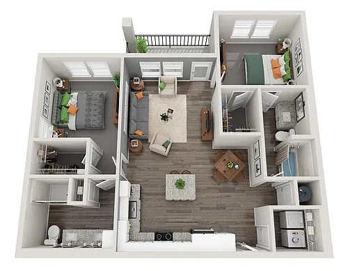 Floor plan Equinox