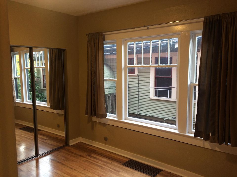 Bedroom with large closet