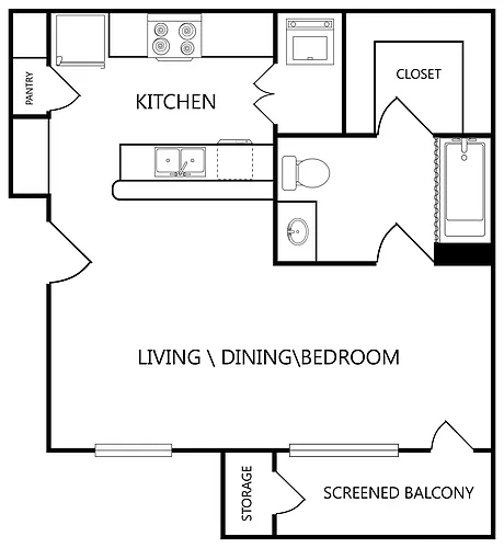 Floor plan S