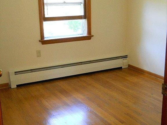 hardwood floors and two windows, second bedroom is 9x10