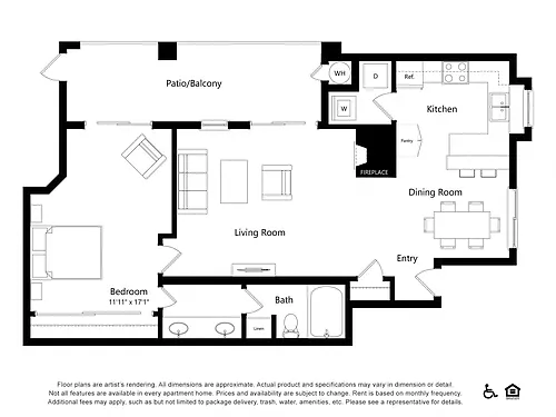 Floor plan The Madrid