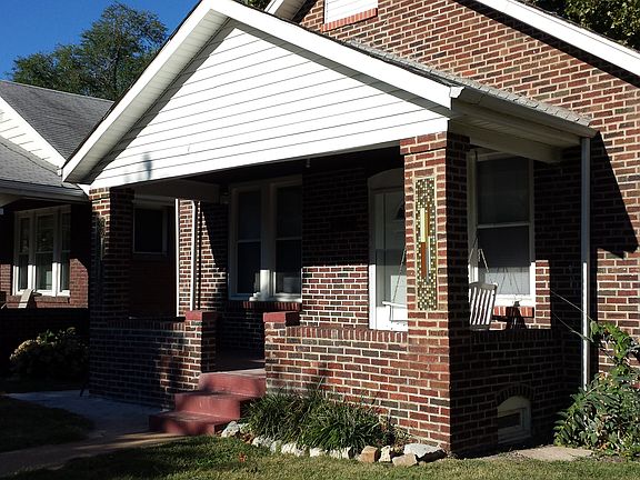 Covered front porch