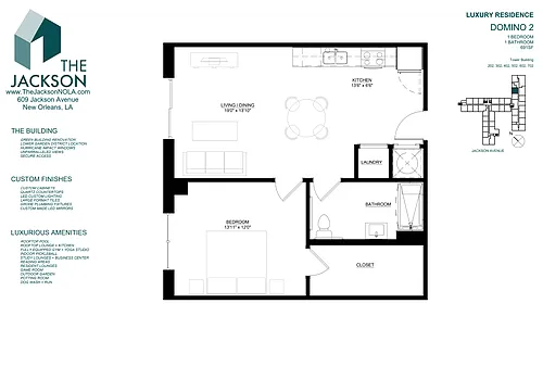 Floor plan Domino 2