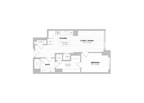 Floor plan Dylan 1C