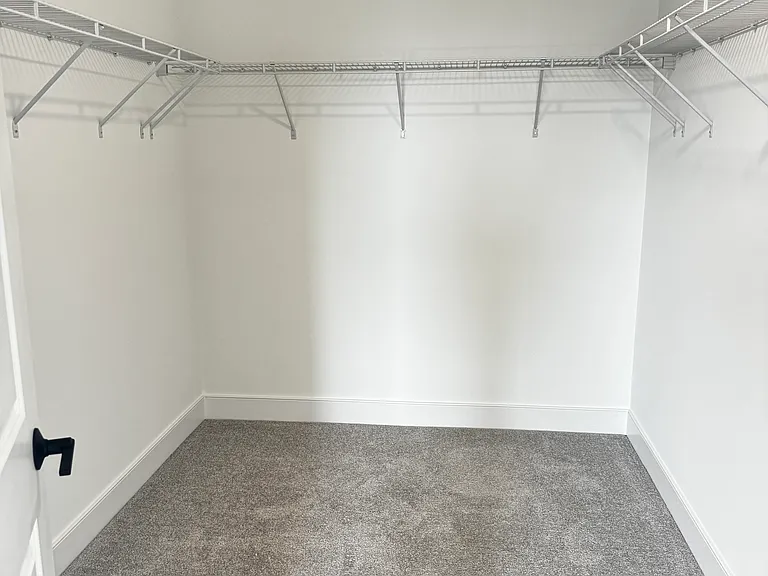 Master bedroom, spacious walk-in closet
