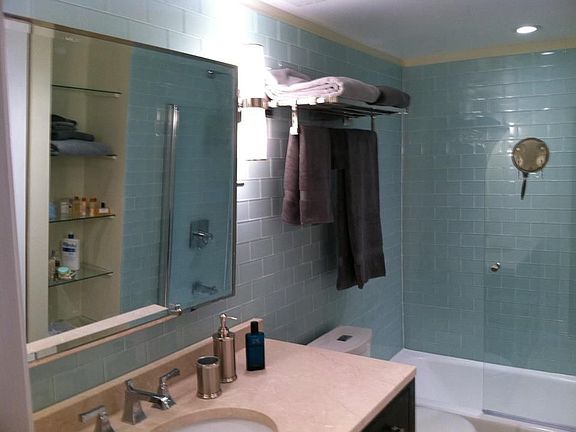  has thermostatic faucet that 'remembers' shower temperature!