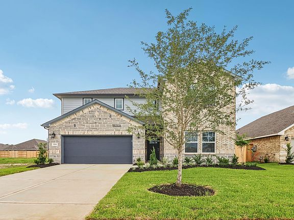 The Ian floorplan in Massey Oaks of Pearland, TX.