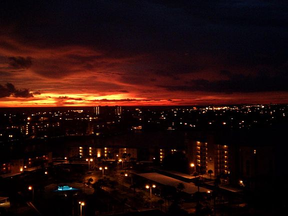 Spectacular sunsets!