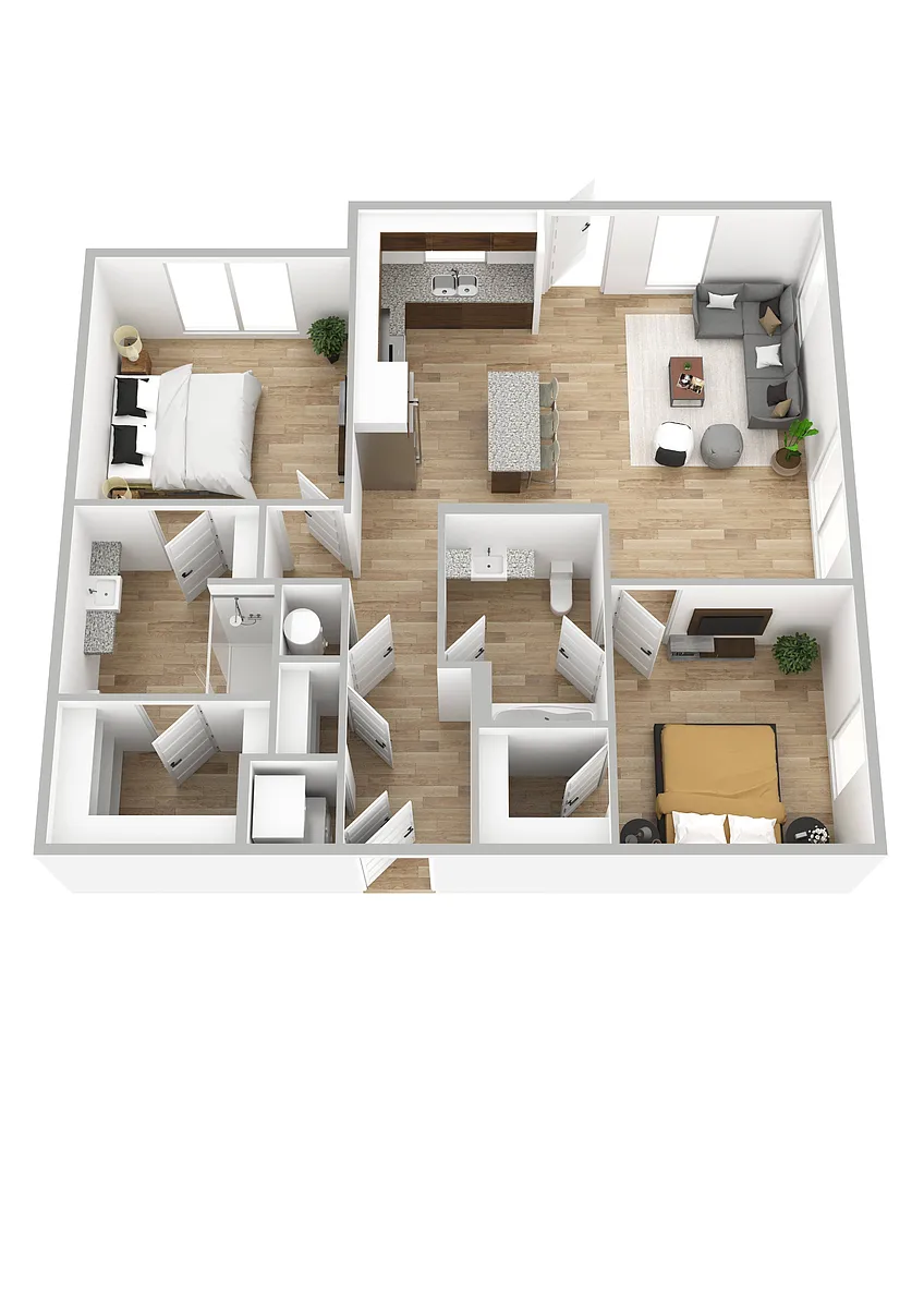Floor plan B2