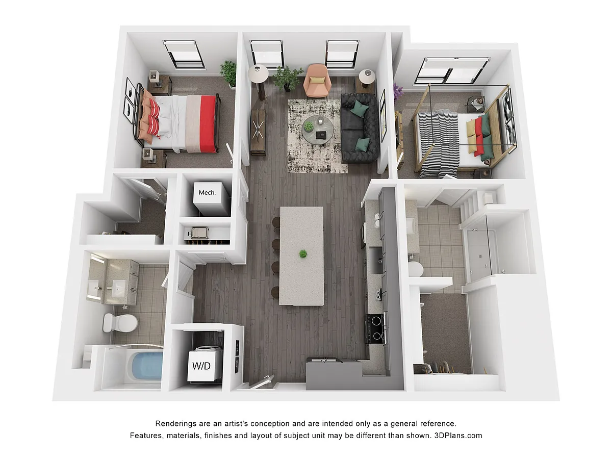 Floor plan B1