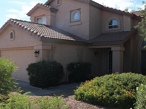 Landscaped front yard