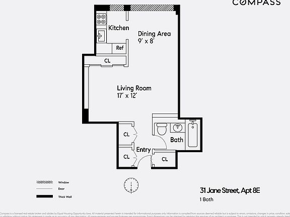 2nd image of 31 Jane St APT 8E