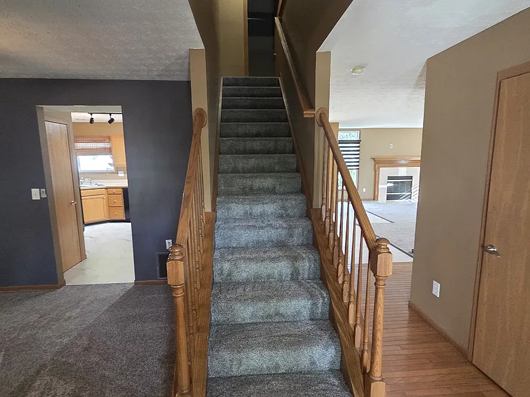Downstairs hallway