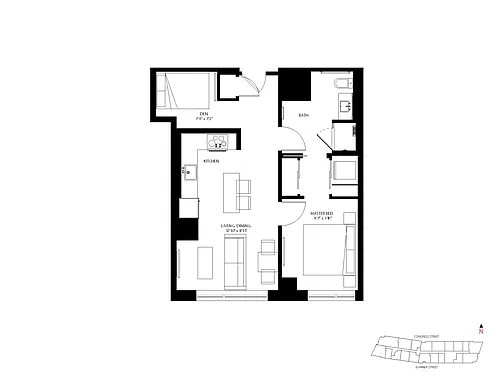 Floor plan 1-D1