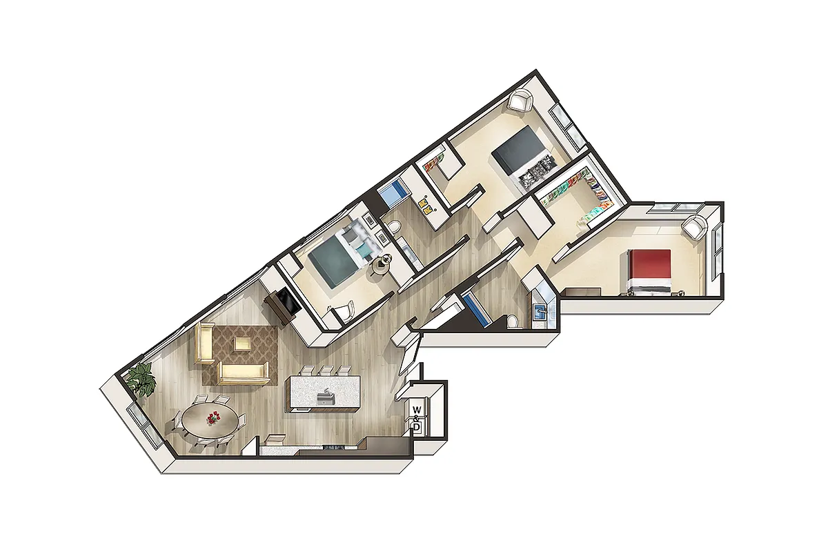 Floor plan M