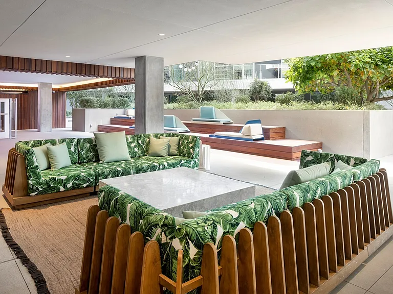 Residences at West Edge Lobby