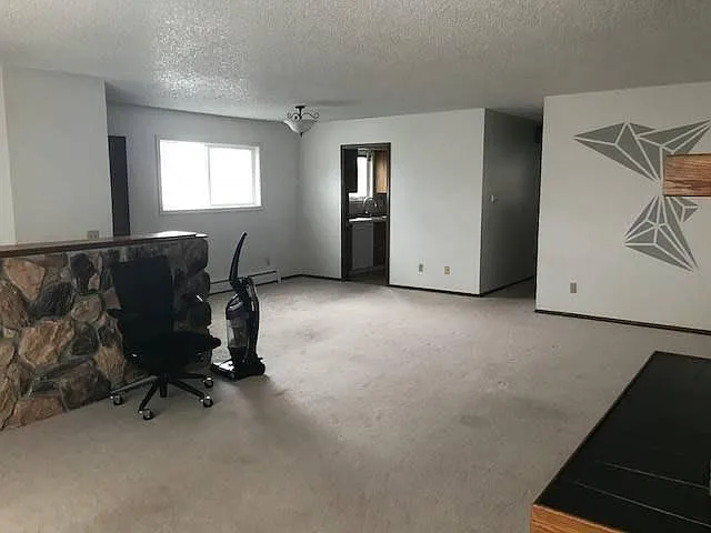 Living room back toward kitchen