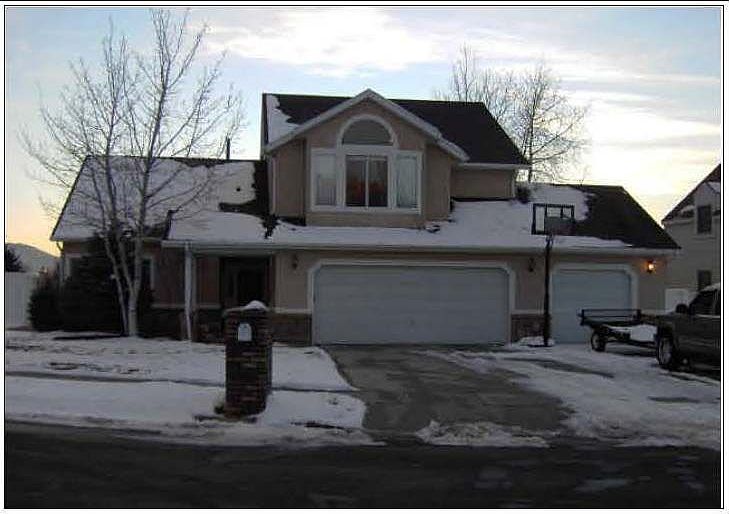 Front of Home in Winter