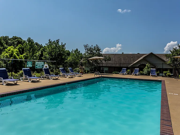 Relax and unwind at this tranquil poolside oasis, perfect for leisurely afternoons.