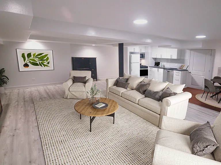 Large living area.
