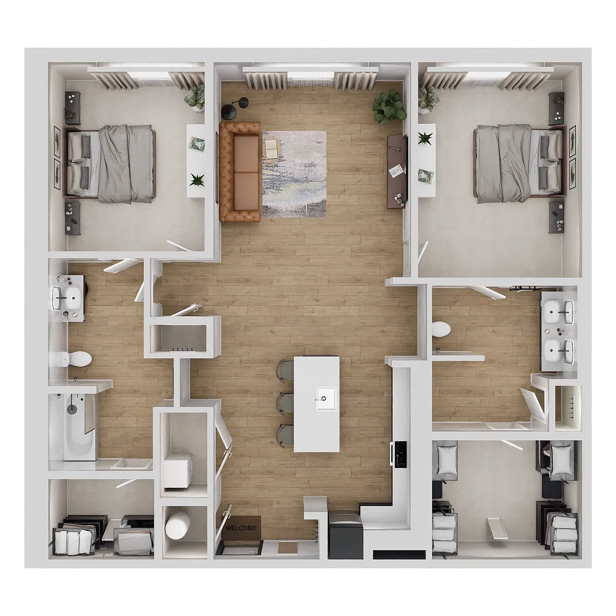 Floor plan B6