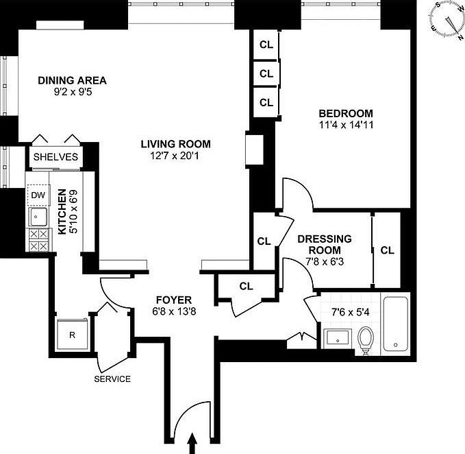 2nd image of 17 W 54th St APT 3A