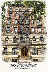 145 West 10th Street in West Village