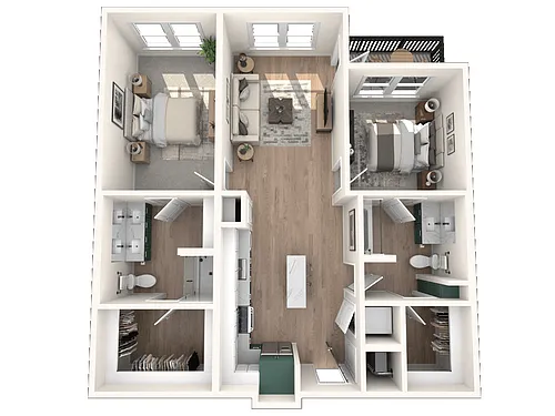 Floor plan B3