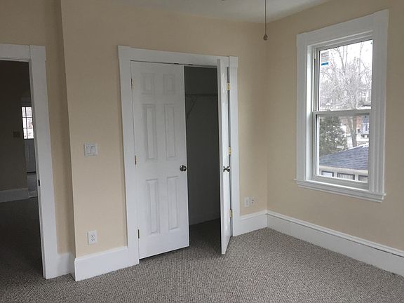 Double closet in front bedroom