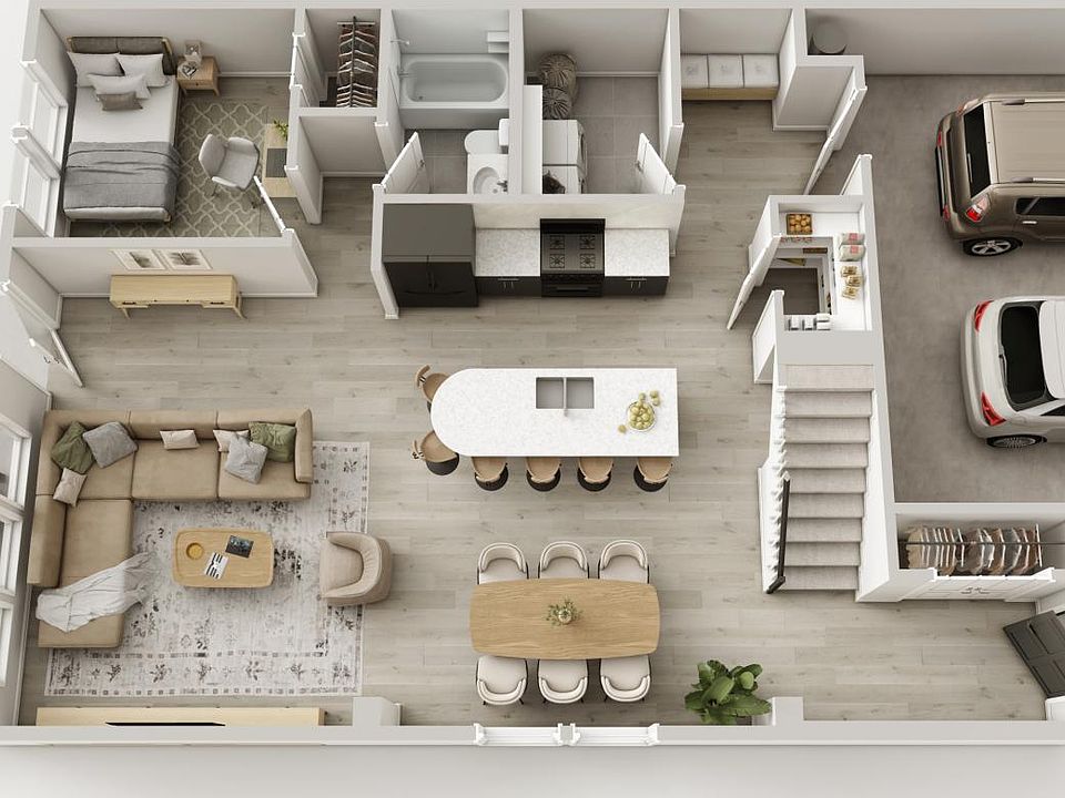 Decor Ideas | First Floor 3D Floor Plan