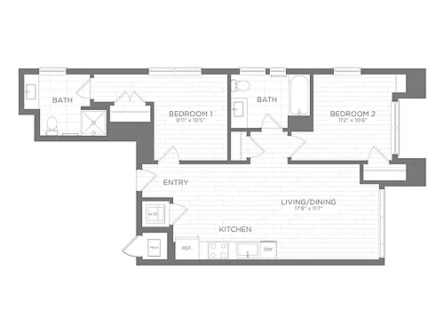 Floor plan B1