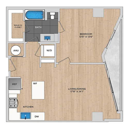 Floor plan A21A