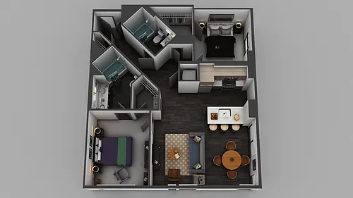 Floor plan B2