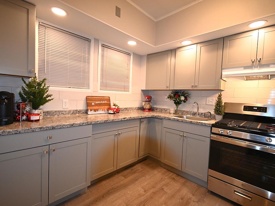 Newly Renovated Kitchen with Stainless Steel Appliances